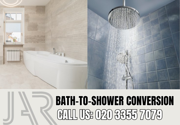 Bath to Shower Conversion by Hamptonwick Bathroom Fitters